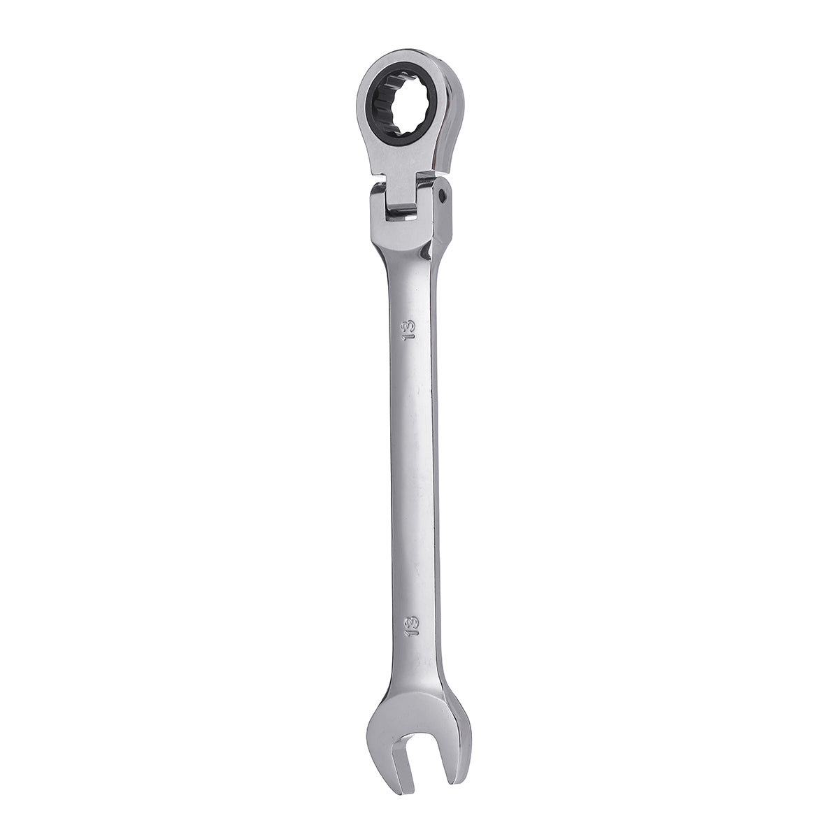 Gray 6/7/8/9/10/11/12/13mm Dual-purpose Ratchet Wrench Shaking Head Gear 180° Spanner Repair Tools