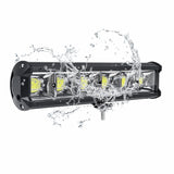 Gray 5 Inch 9 Inch 13 Inch 22 Inch COB LED  Work Light Bar Waterproof 6000K Universal For Car Home