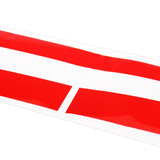 2PCS Stripe Car Side Door Skirt Vinyl Sticker Decal for Honda Civic 10Th Gen