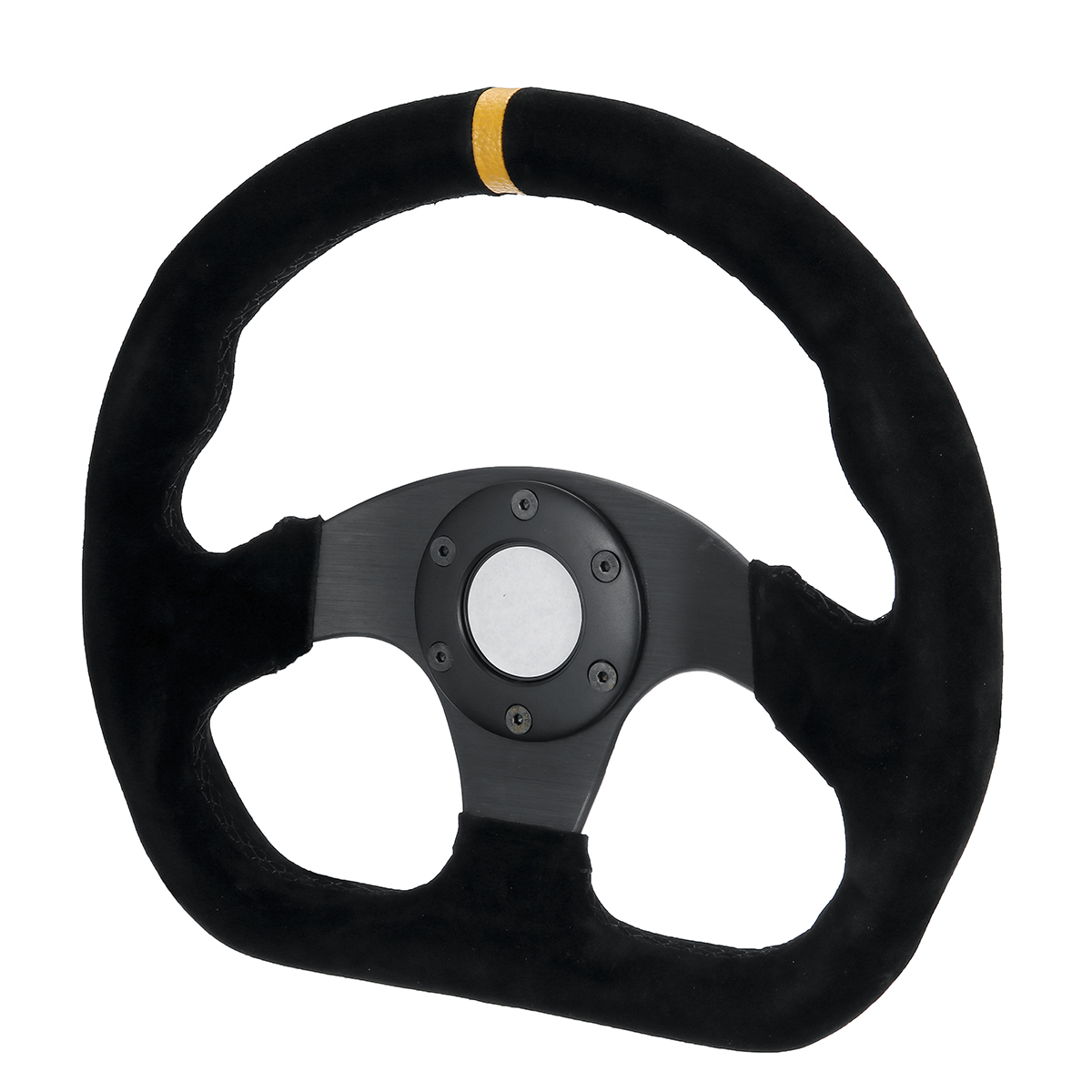 3*320Mm Modified Racing 1 Flat Drift Steering Wheel / Suede Steering Wheel