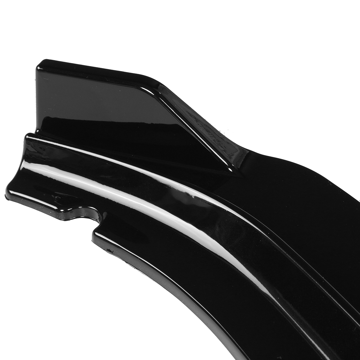 3Pcs Gloss Black Car Front Bumper Splitter Lip Diffuser Body Kit Spoiler Guard Protection for VW for Jetta MK7 2019-2021