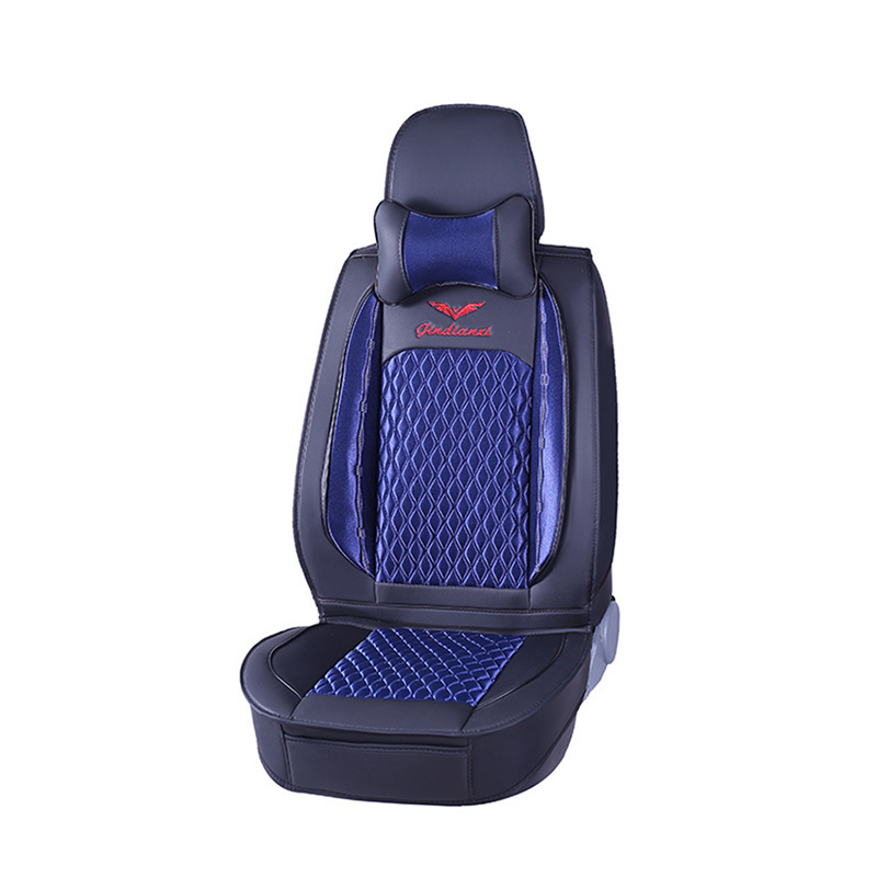 5D Car Seat Cover Breathable PU Leather Full Surround Universal Seat Protector Set - Auto GoShop