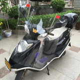 Motorcycle Windscreen Transparent Clear Cover Pad Wind Deflector Flexible Review Mirrors for Electric Scooter Tricycle