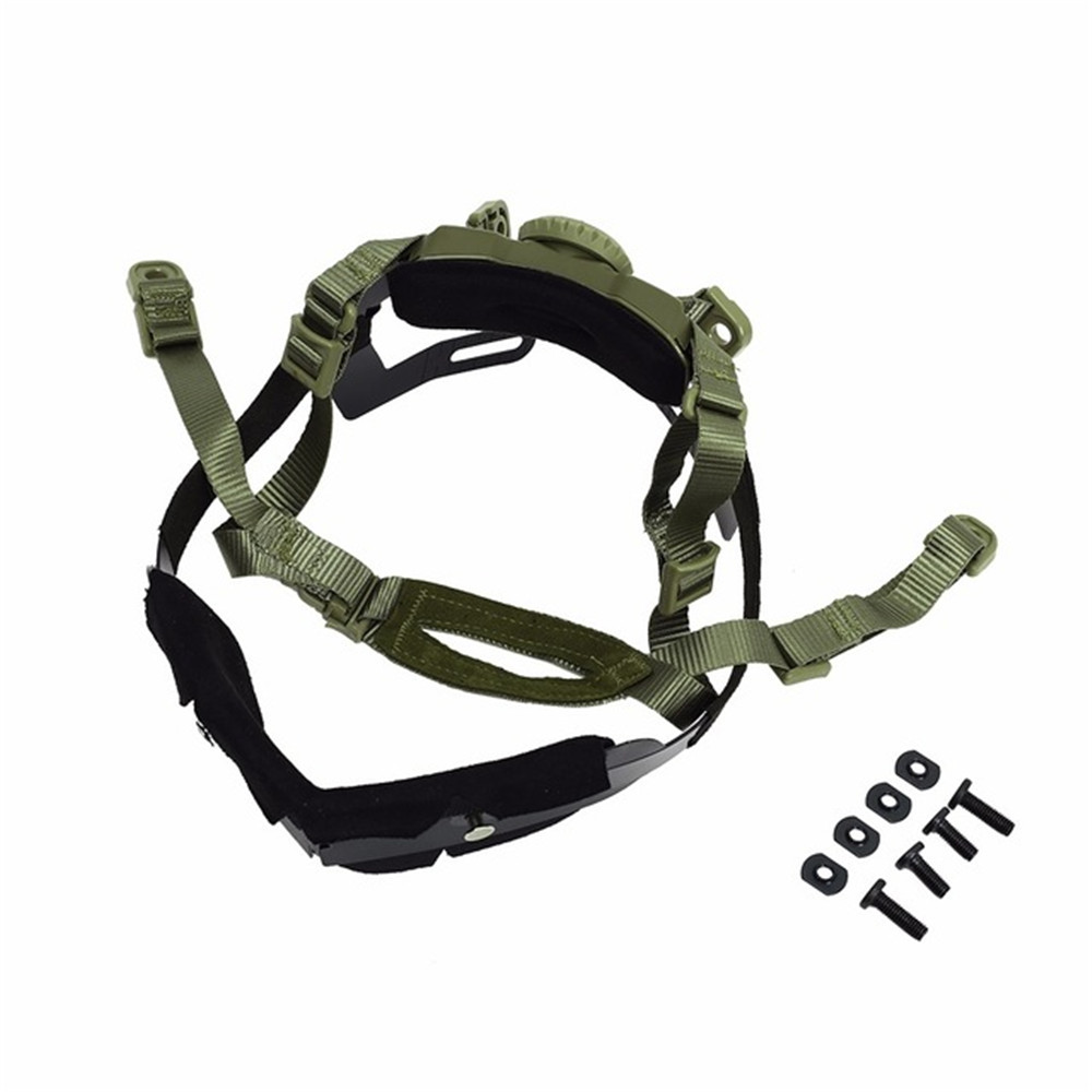 Wosport Tactical Helmet Locking Buckle System Outdoor Protective Adjustable Strap Accessory - Auto GoShop