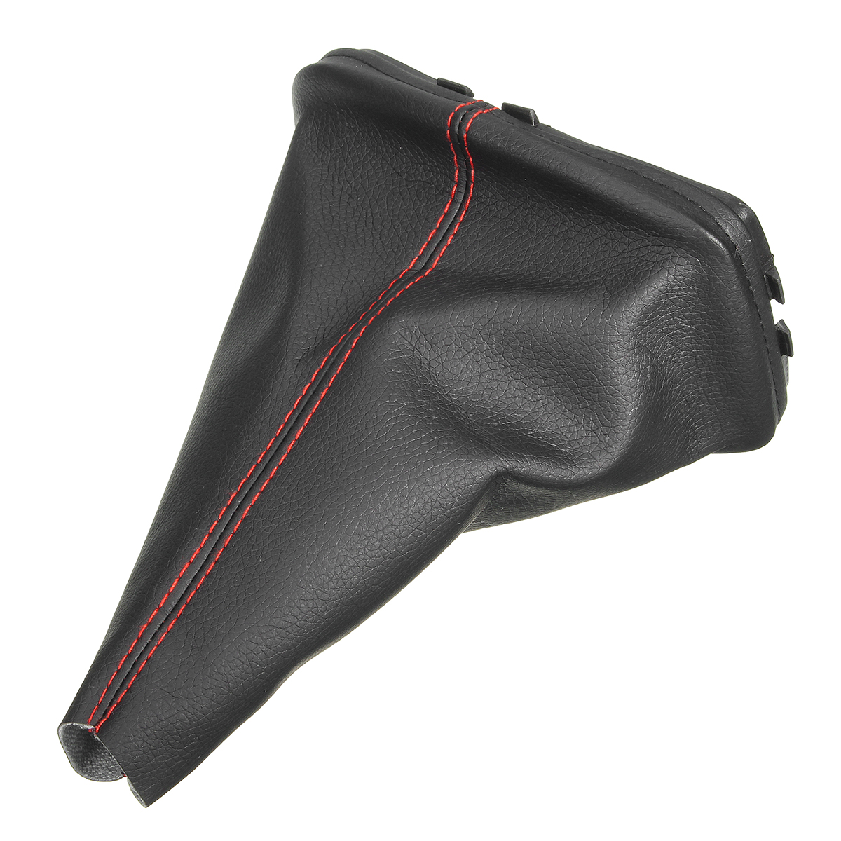 Black Leather Gear Stick Shift Lever Knob Gaiter Dust Cover for VW Golf Bora - Auto GoShop