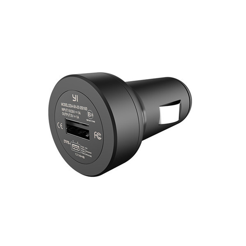 Original Universial Xiao Yi Car Charger 5V 1A Fast Charge for Phone Mp3 PC Camera from Xiaomi Youpin