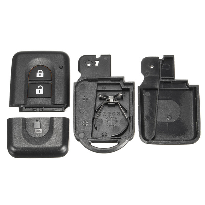 Remote Control Key Shell Fob 2 Button Smart Case for Nissan QASHQAI X-Trail