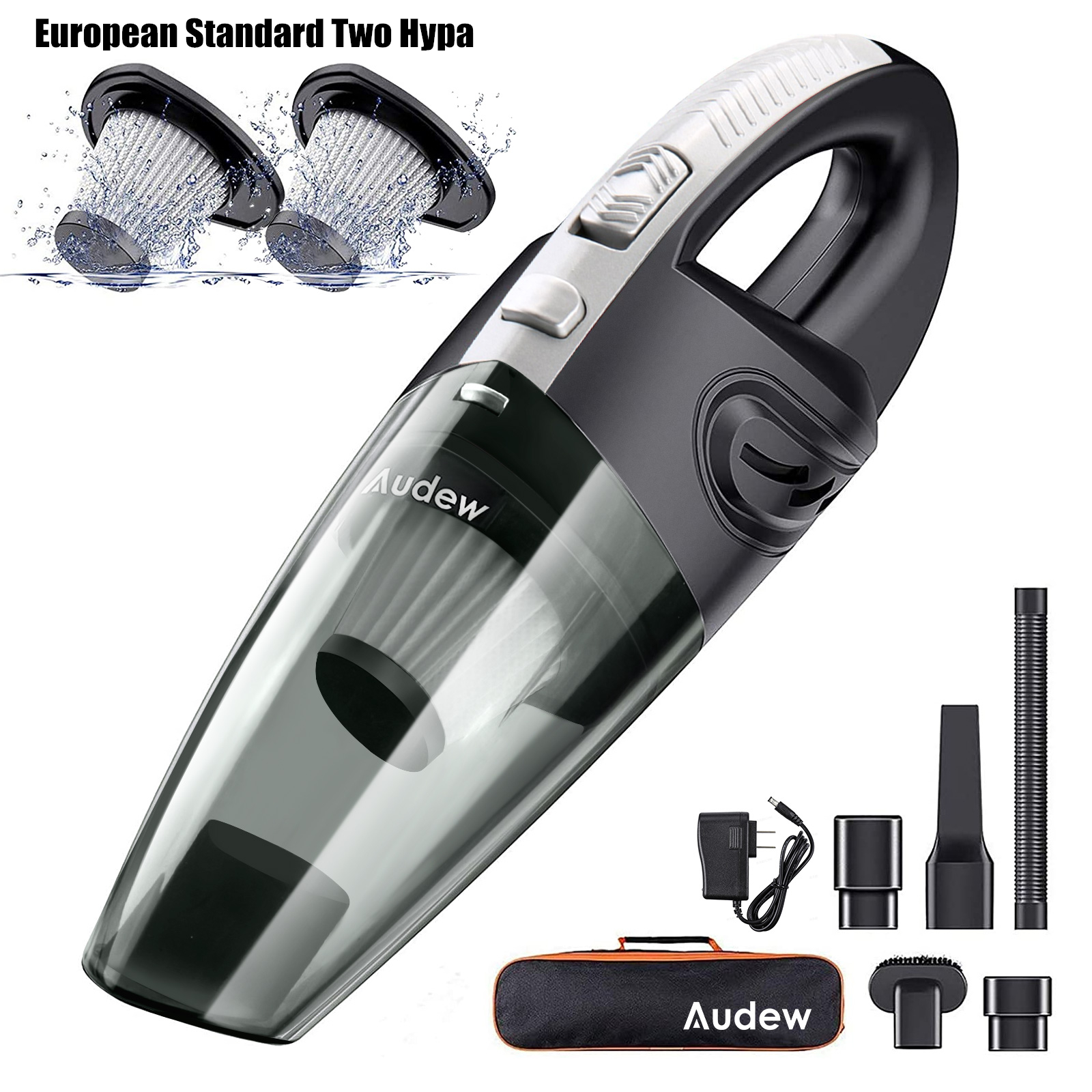 AUDEW 120W 5000Pa Cordless Vacuum Cleaner Handheld Rechargeable Wet/Dry for Car and Home - Auto GoShop