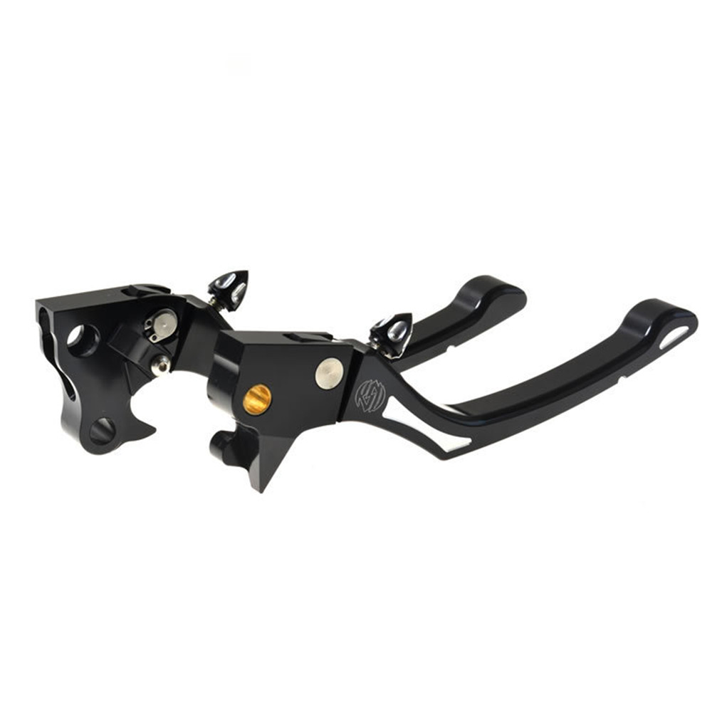 Motorcycle Brake Clutch Lever Assembly for Harley XL883 XL1200 X48 72 2004-2013