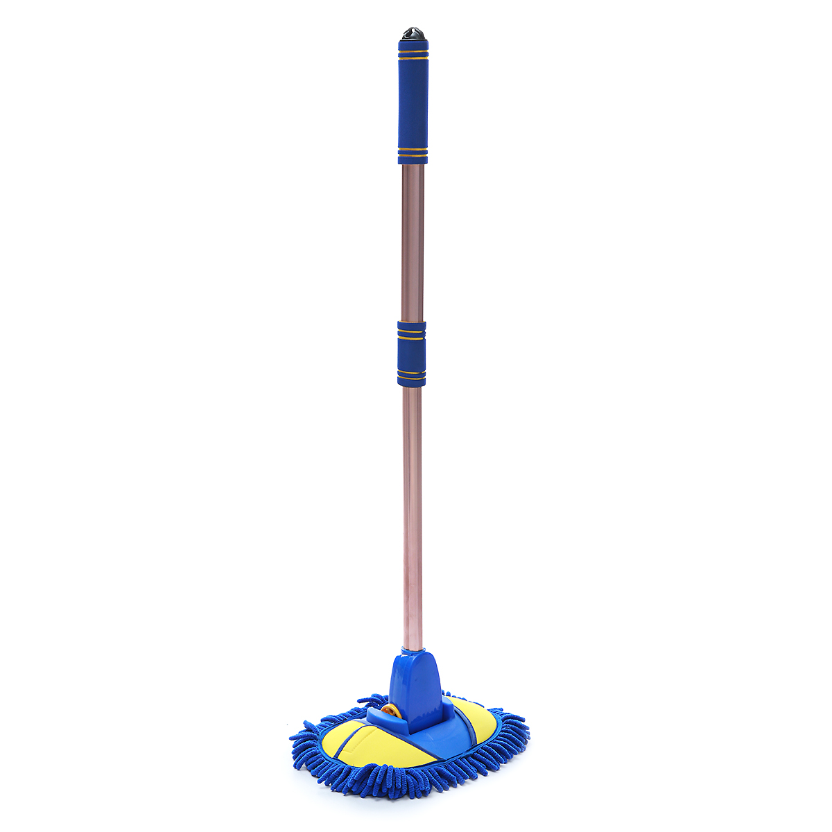 Adjustable Telescopic Wash Chenille Mop Wiping Soft Cleaning Brush Tool