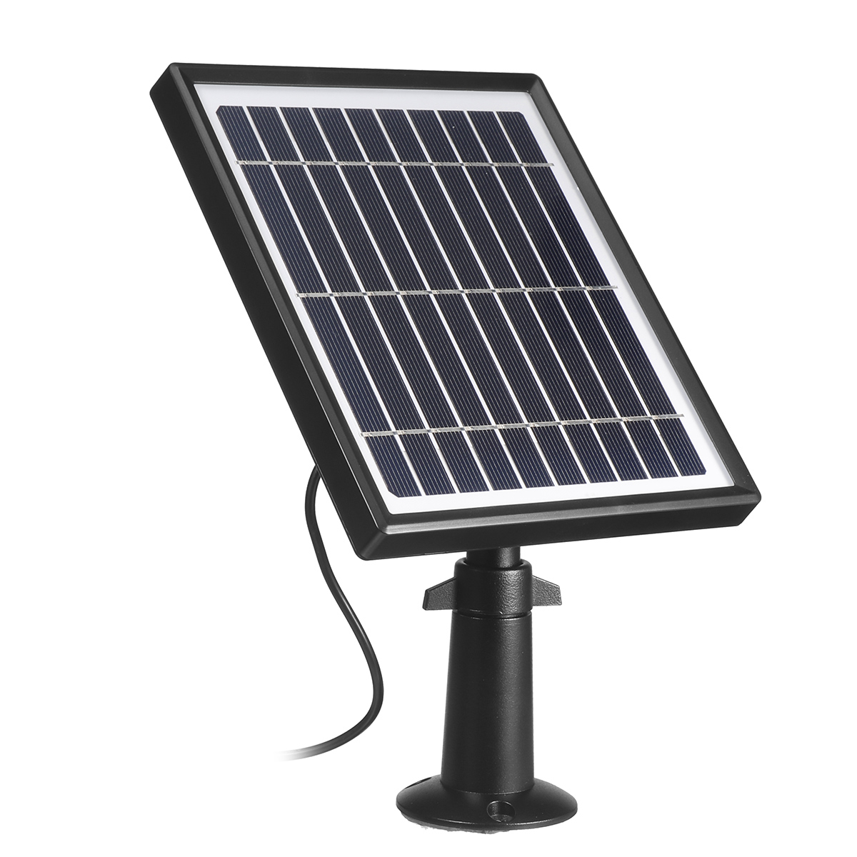 360° Adjustable 5V 3.3W Solar Panel IP67 Waterproof Continuous Power for Outdoor Security Camera