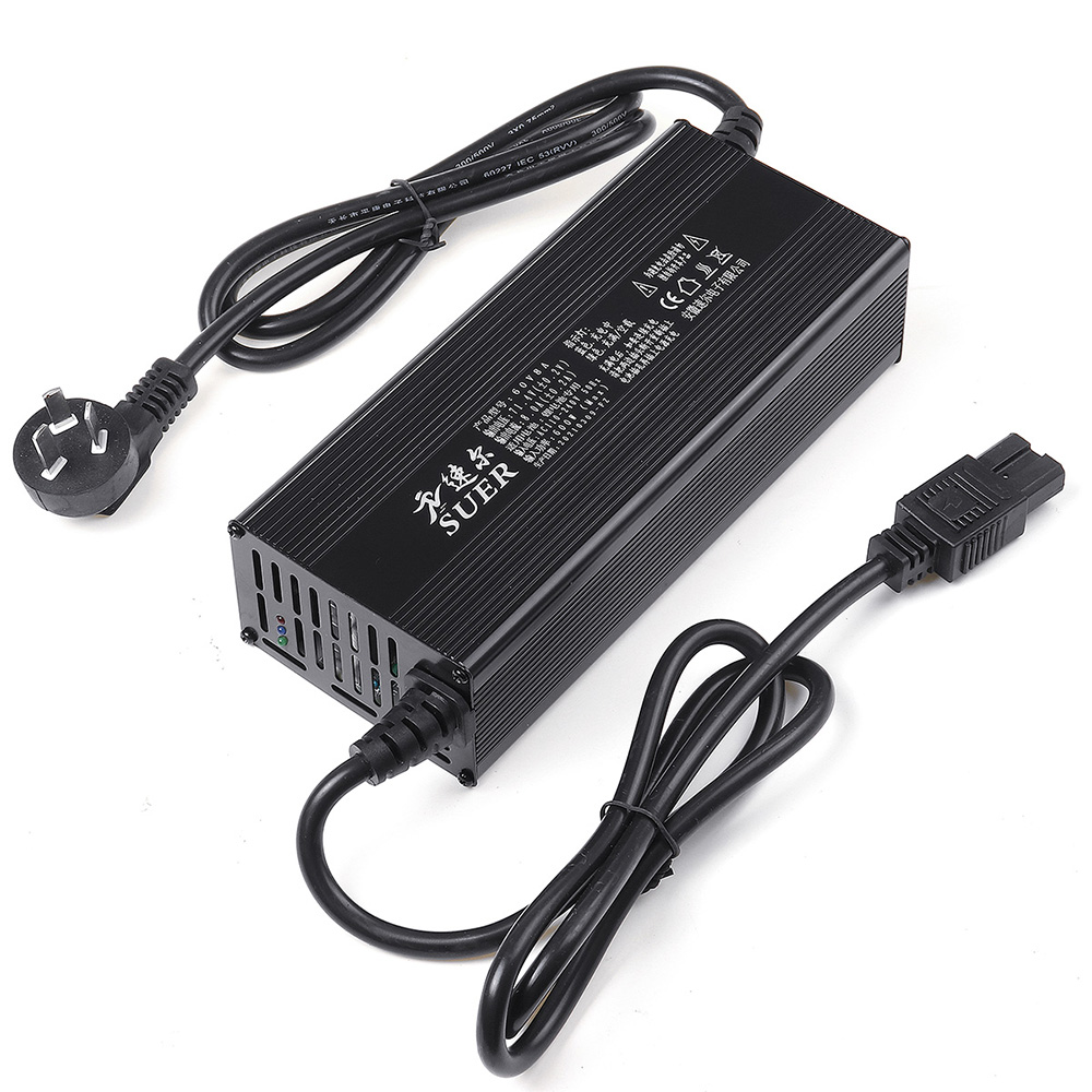 71.4V 8A Intelligent Battery Charger Lithium Battery Fast Charging Aluminum Shell for Electric Balance Scooter Vehicle Bicycle Bike - Auto GoShop