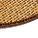 Summer Rattan Car Rear Seat Mat Protector Cover Breathable Cushion Chair Pad - Auto GoShop