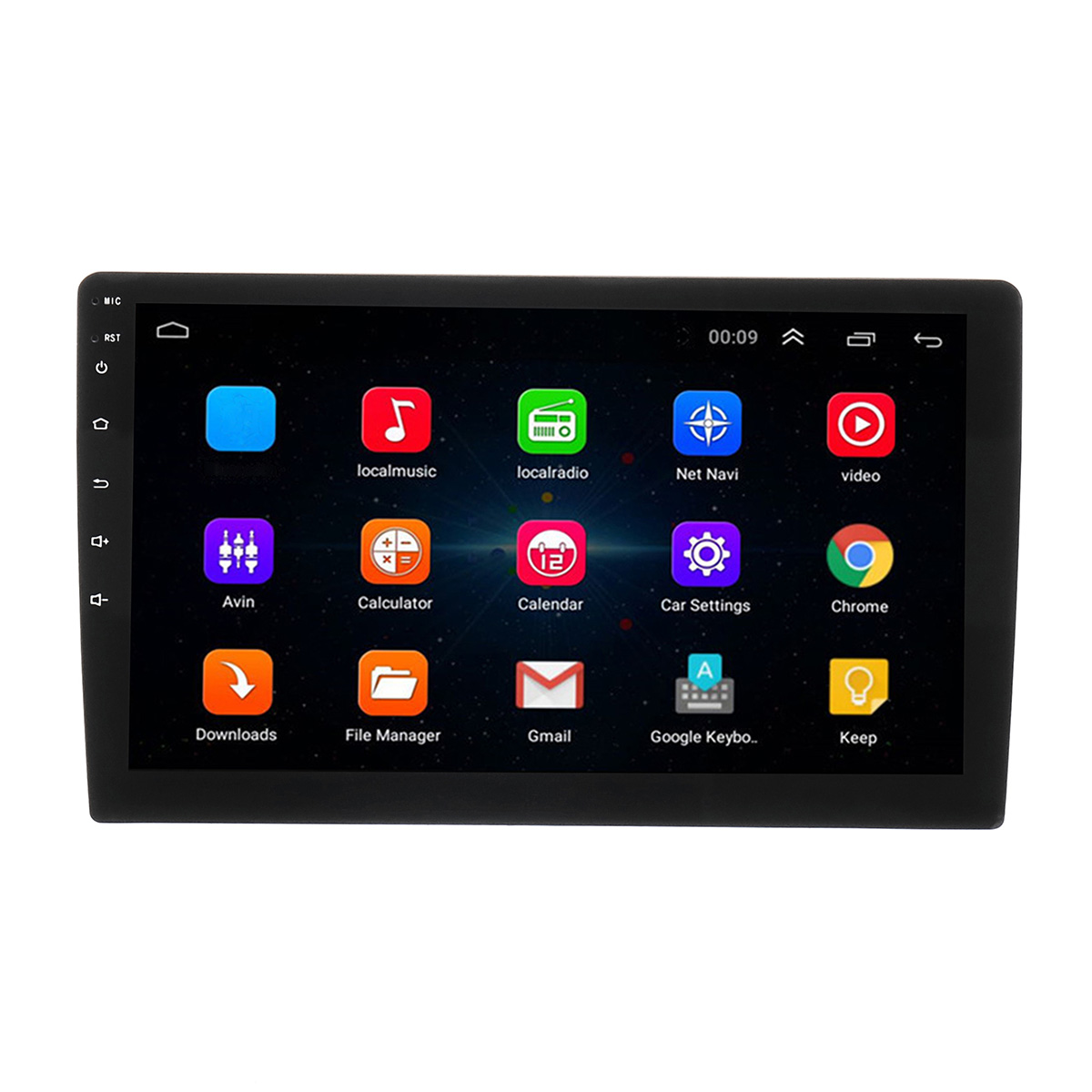 9 Inch 1G+16G Adjustable Touch for Android 8.1 Car Radio Stereo 1Din GPS Navigation - Auto GoShop