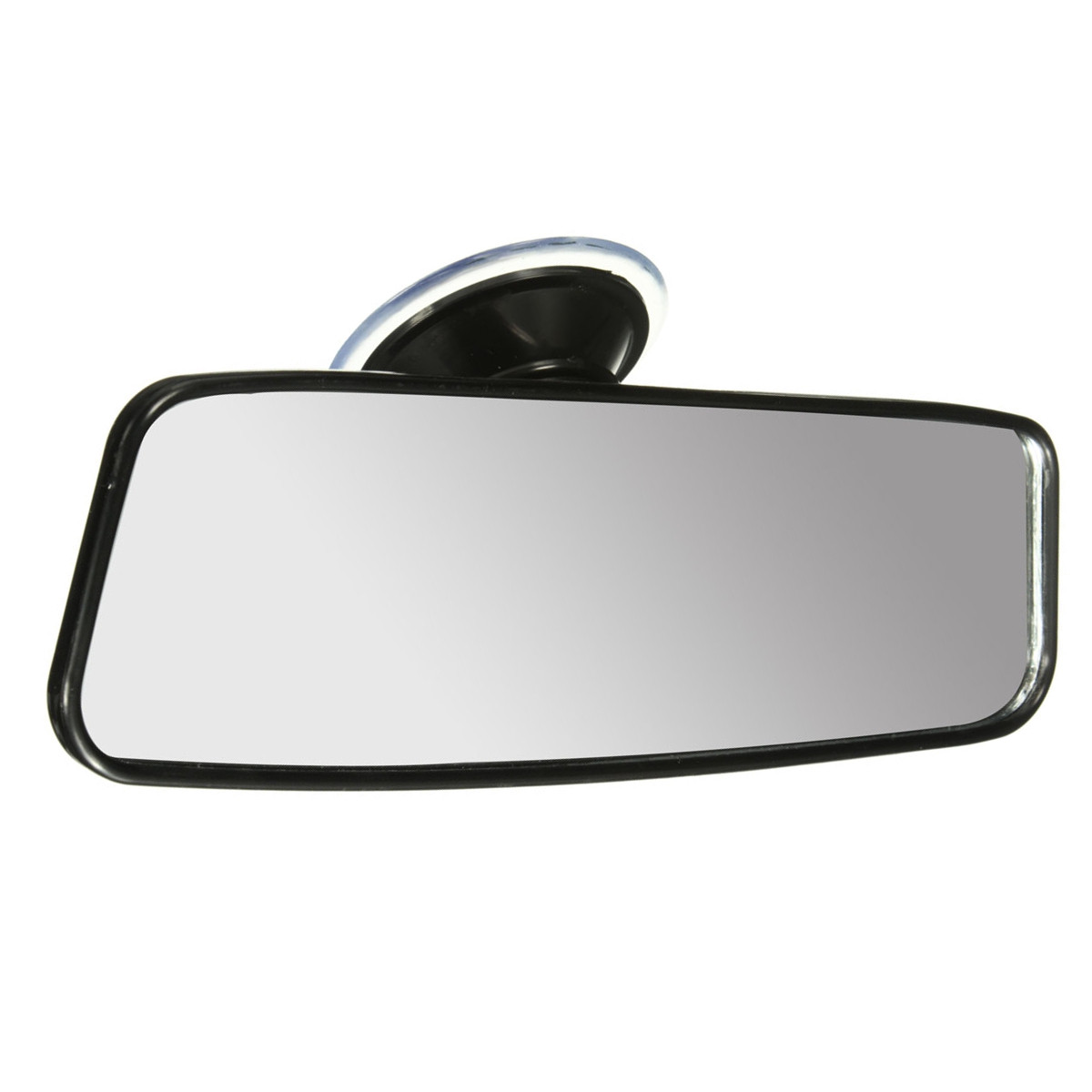 Universal Car Wide Flat Interior Rear View Mirror 200Mm Width with 360 Degree Rotable Suction Cup - Auto GoShop