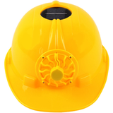 Solar Charging Power Air Conditioner Cooling Fan Outdoor Working Hard Hat Construction Worker Helmet