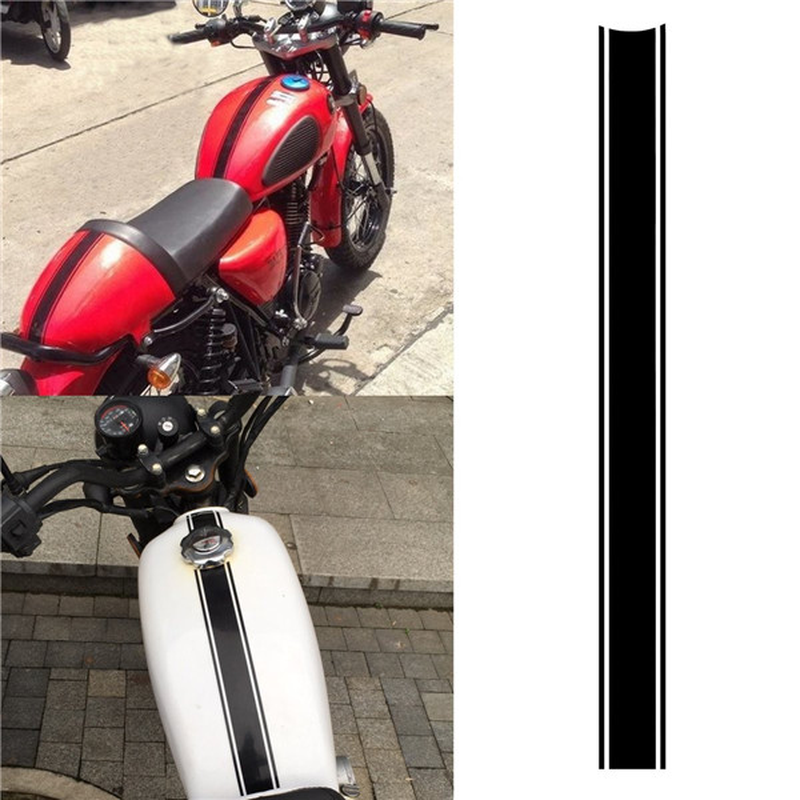 Motorcycle Tank Fairing Cowl Vinyl Stripe Pinstripe Decal Sticker for Cafe Racer