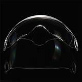 PC Motocross Motorcycle Helmet Visor Lens Shield Windproof Anti-Scratch Universal for Half Face Helmet - Auto GoShop