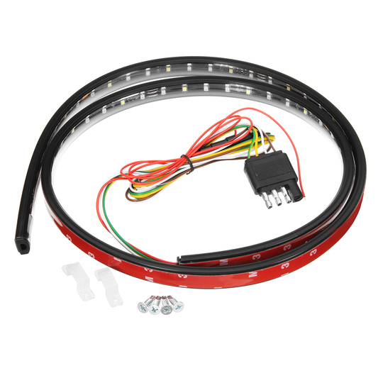 90Cm 120Cm 150Cm Car LED Tailgate DRL Flexible Strip Light Brake Turn Signal Lamp Bar for Truck