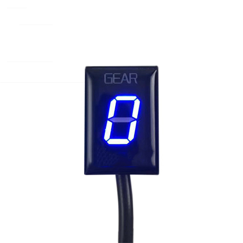 Motorcycle LED Red/Blue/Green 1-6 Gear Display Suitable for Suzuki