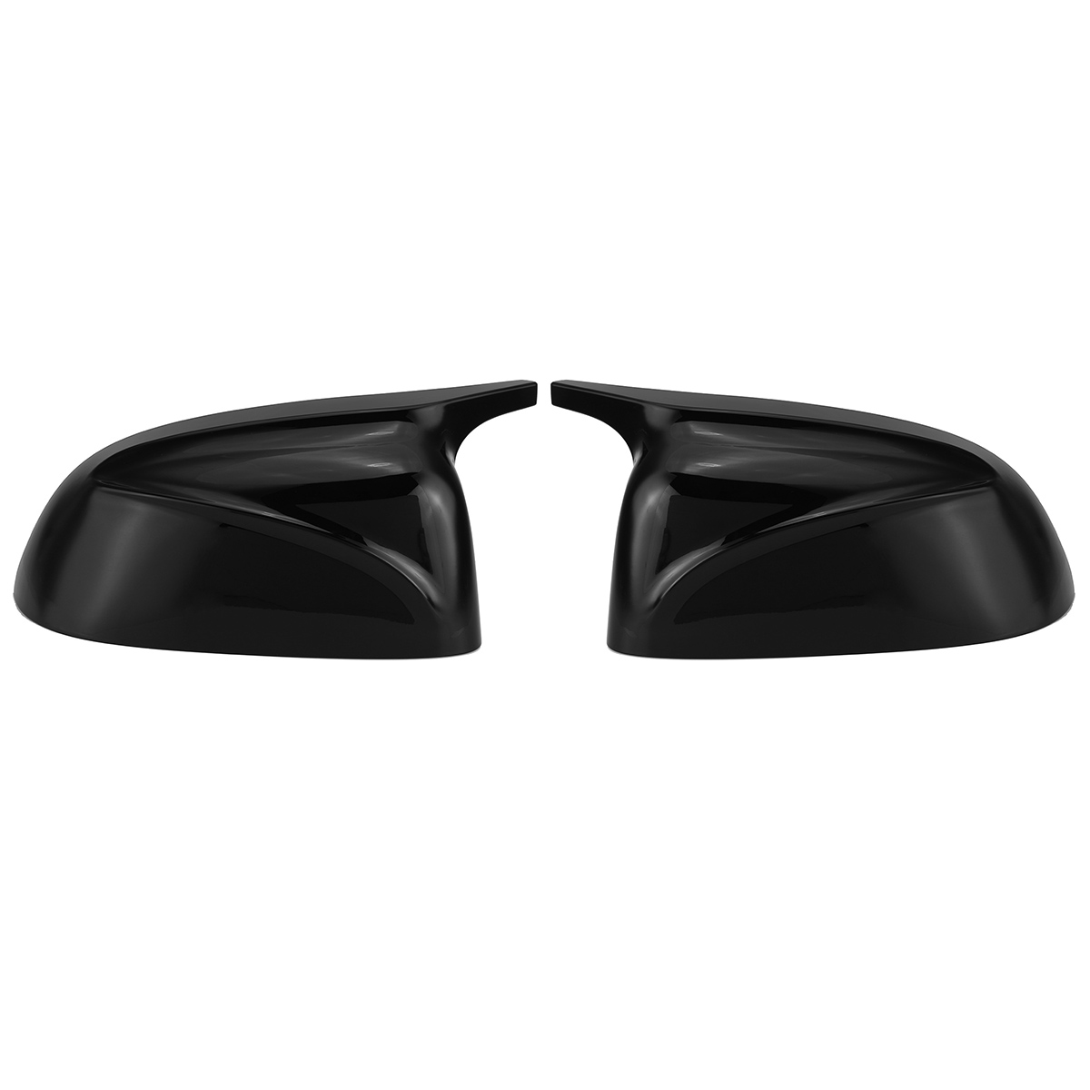 M Style Glossy Black Replacement Side Mirror Cover Caps for BMW X3 X4 X5 X6 X7 G01 G02 G05 G06 G07 2018-2020