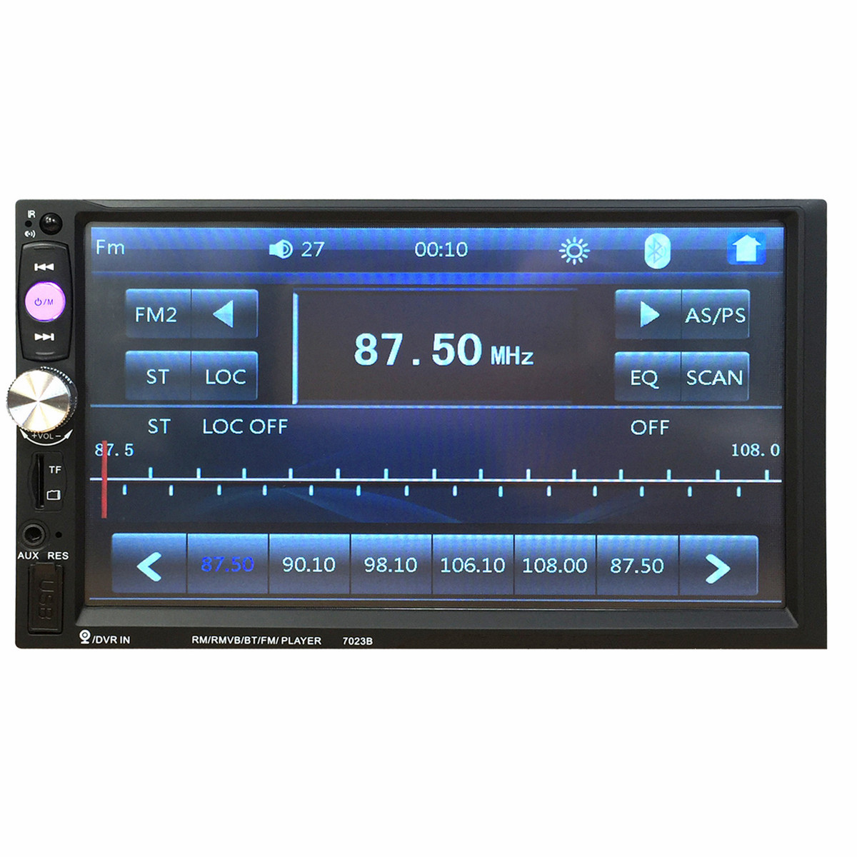 Imars 7023B 7 Inch 2 DIN Car MP5 Player Stereo Radio FM USB AUX HD Bluetooth Touch Screen Support Rear Camera - Auto GoShop