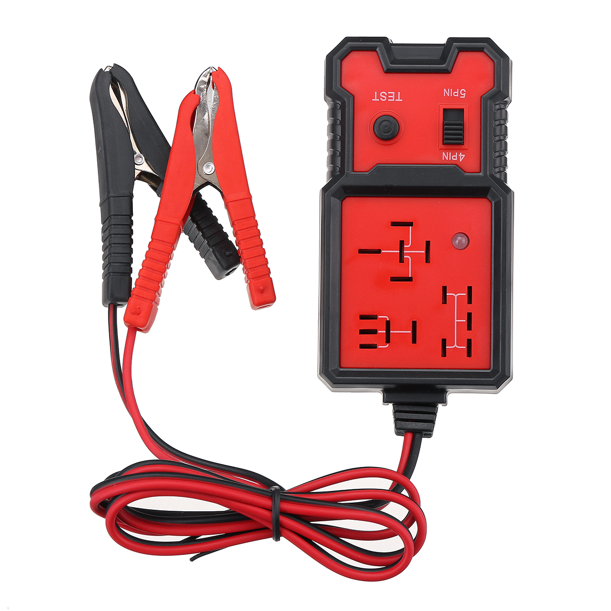 Universal 12V Relay Tester Electronic Testing Tool for Car Auto Battery Checker 4 PIN 5 PIN Diagnostic Tool