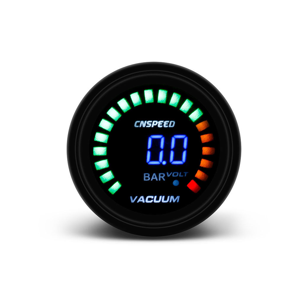 2 Inch 52Mm Digital Turbo Boost/Water/Oil Temp/Pressure/Tachometer/Egt Monitor Racing Gauge