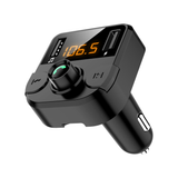 BT36B Dual USB Car Charger Bluetooth FM Transmitter LED MP3 Player Wireless Modulator Handsfree Calling TF Card for Phone - Auto GoShop