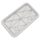 Watertight Marine Access Hatch Boat Caravan Deck Compartment Plate White - Auto GoShop