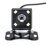 Universal HD 4 LED Car Rear View Camera Parking Reverse Backup Monitor Cam 120 Degree Wide Angle IP67 Waterproof