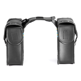 Pair PU Leather Motorcycle Side Tool Bag Luggage Saddlebags Universal