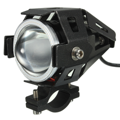 U7 12V-80V Waterproof Motorcycle LED Driving Headlights Hi/Low Beam Fog Light Spot Headlight Aluminum Alloy - Auto GoShop