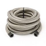 Aluminum Cell AN10-AN6 Fitting Braided Steel Feed/Fuel Gas Tank Return Hose Line Kit