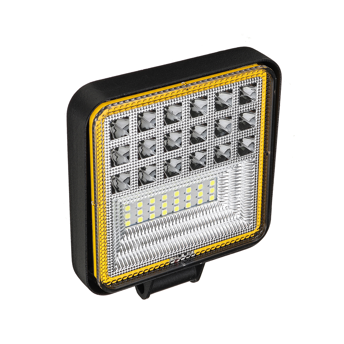 Universal Car LED Work Light Vehicle Spotlight Lamp Square 200W 6000K 8000LM Waterproof for Off-Road Car Boat Camp