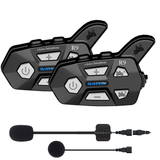 WAYXIN R5/R9 Motorcycle Helmet Intercom Headset with Microphone for Full/Half Face Helmet