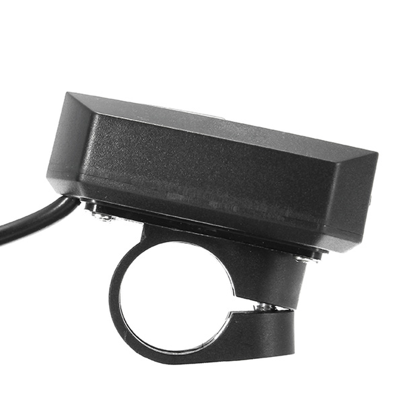 36V-100V 48V 5V 2A Handlebar Phone GPS USB Charger for E-Scooter Bike Mount Clamp