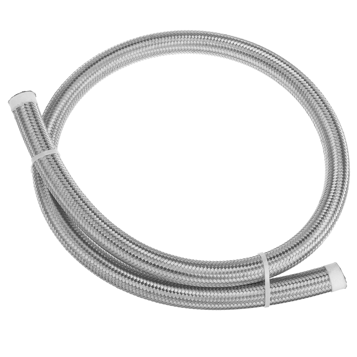 AN10 10AN Stainless Steel Nylon Braided Oil Fuel Gas Hose Line Kit 3 Meters - Auto GoShop