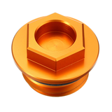 Oiling Plug Scerw Cap CNC Stainless Steel Orange for KTM 125-530 SX/SX-F/EXC/EXC-F