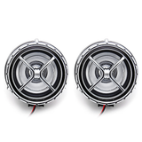 3 Inch 12V Motorcycle MP3 Player Speakers APP Control Alarm Horns FM Radio with Bluetooth Function