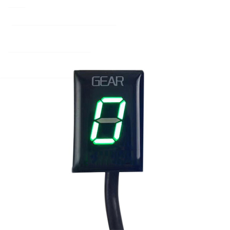 Motorcycle LED Red/Blue/Green 1-6 Gear Display Suitable for Suzuki