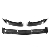 Car Carbon Fiber Front Bumper Lip Body Protector Kit Spoiler for Mercedes C-Class W205 C250 C300 C350 2015-2018