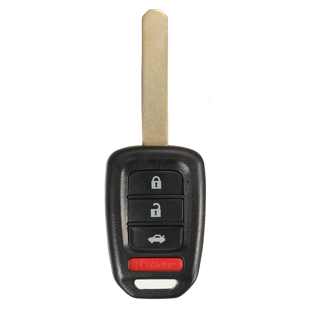4 Buttons Remote Key Cover Shell Case Replacement for Honda Accord 2013-2015 - Auto GoShop