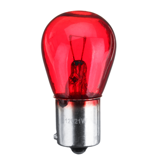 1156 BAU15S 12V 21W Red Car Brake Lights Bulb Turn Signal Stop Tail Lamp - Auto GoShop