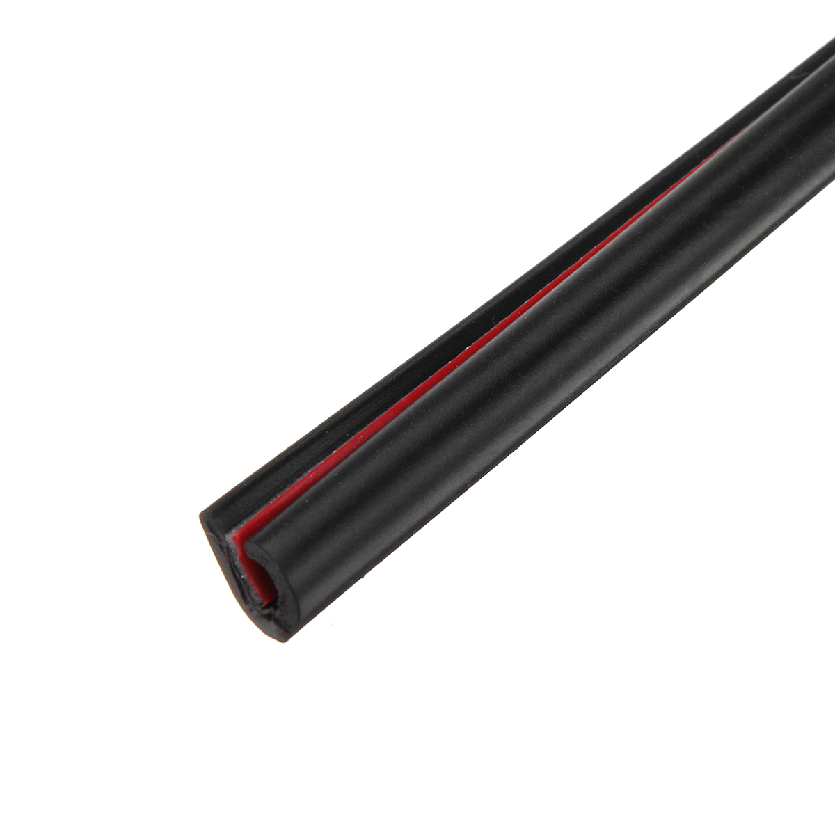 5M Rubber Car Door Edge Protector Anti-Collision Strip Seal Trim Molding Guard Black/Blue/Red/Grey