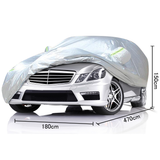 MATCC Car Cover Waterproof Auto Cover All Season All Weather Fit Most of Cars (470*180*150Cm)