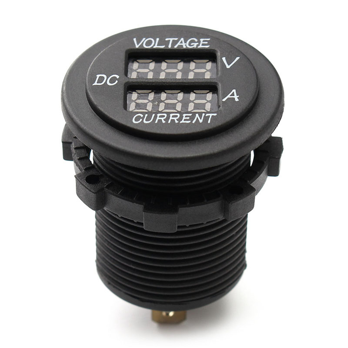 DC 12V 24V Car Voltmeter Ammeter LED Display Digital Voltage Meter