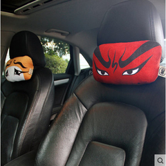 Wentongzi Chinese Facial Makeup Head Rest Car Front Seat Head Rest Pillow - Auto GoShop