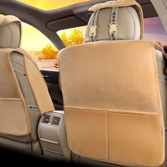 Car Seat Cover Breathable Warm Velvet Thickening Sponge Non-Slip Cloth - Auto GoShop