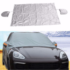 Car Front Wind Shield Mirror Cover Rain Snow Ice Resistant Protector Waterproof
